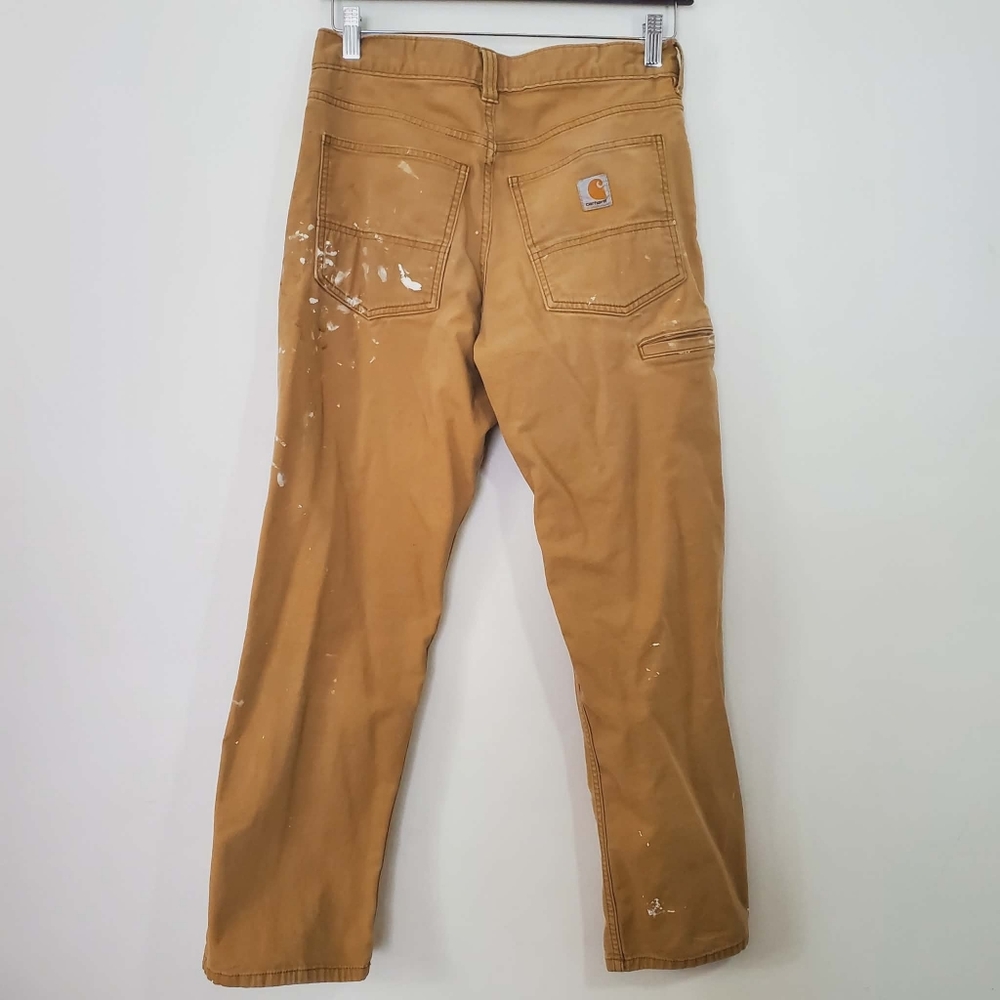 Carhartt Men's Relaxed Fit Cargo Pants 31 X 30 Tan